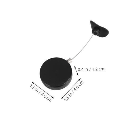 2pcs Retractable Steel Cable Lock for Controller and Outdoor Equipment 1