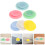 6pcs Double Sided Silicone Suction Pads for Bowls Tableware 10