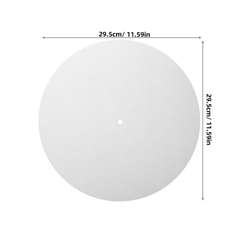 3pcs 12inch Anti-Static Turntable Mat for Vinyl Player 1