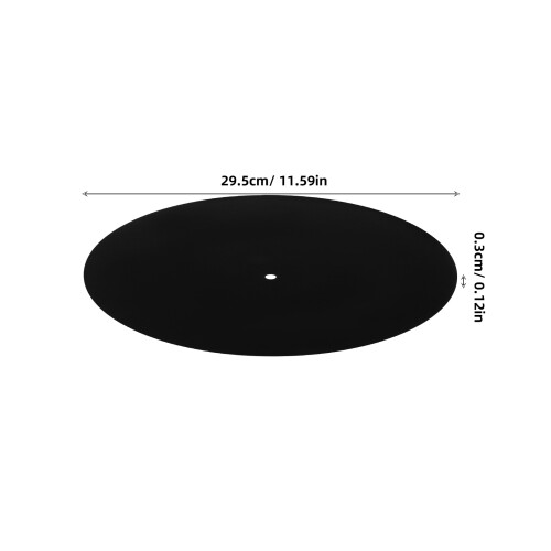 3pcs 12inch Anti-Static Turntable Mat for Vinyl Player 2