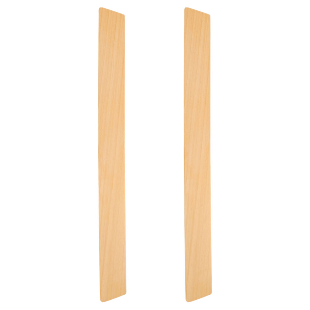 Ohphcall 2Pcs Wooden Door Ramp For Wheelchairs And Robot Vacuums