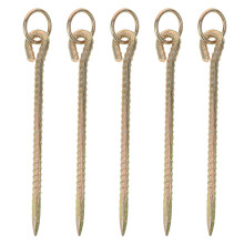 5pcs Heavy Duty Dog Tie Out Stake Ground Anchor for Livestock Pets