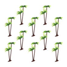 10St Mini Plastic Palmboom Decoratie Voor Fotorekwisieten