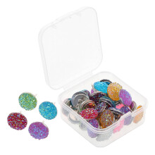 30pcs Bling Push Pins for Cork Board Bulletin Board Kids Crafts