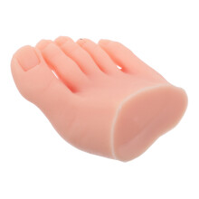 Silicone Manicure Practice Foot Model for Acrylic Nail Tips Training