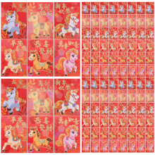 300 Pcs Chinese New Year Red Envelopes 2026 Year of the Horse