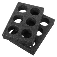 2pcs Foam 6 Cup Carrier Tray Drink Coffee Beverage Packing Tool