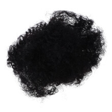 30G Natürliche Menschenhaar Dreadlock Extensions Afro Schwarz