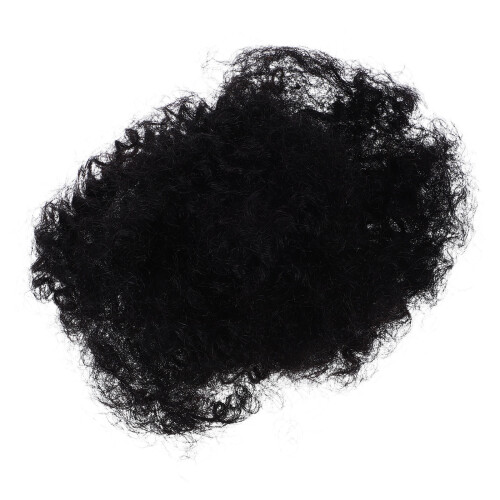 30G Natürliche Menschenhaar Dreadlock Extensions Afro Schwarz