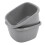 2pcs Multi-Functional Plastic Wash Basin Foot Soaking Tub 11