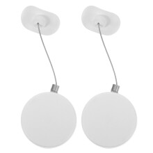 2pcs Automatic Retractable Anti-Theft Cable Lock for Electronics