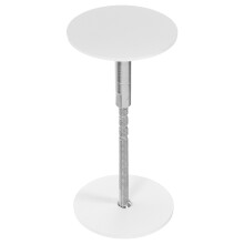 1 Set Door Hole Cover Plate 50mm Round Deadbolt Lock White