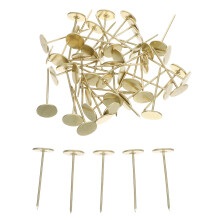 50pcs 5x1.8cm Flat Head Upholstery Tacks for Sofa Wall