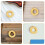 2pcs Singing Bowl Pad Round Cotton Cushion Base Stand 7