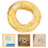 2pcs Singing Bowl Pad Round Cotton Cushion Base Stand 10