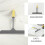 2pcs Squeegee for Shower Glass Windows Mirrors Tile Doors 9