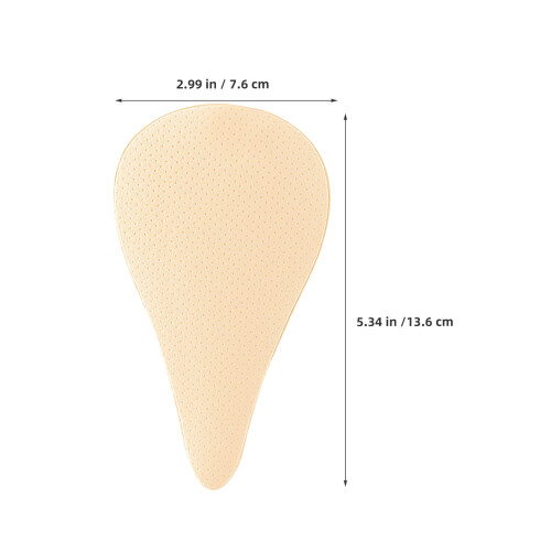 2pcs Camel Underwear Concealer Reusable Silicone Pad Waterproof 1