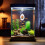 White Vintage Betta Training Mirror ABS for Aquarium Decoration 5