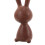 Easter Rabbit Statue Mini Wood Bunny Ornament Handmade Decor 8