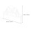 2pcs White Garden Fence with Insert Plastic Panels for Landscape 2
