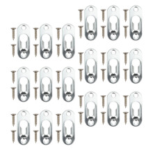 1Set Zilveren Metalen Framehangers Voor Foto's Met Draagkracht