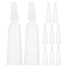 10pcs Transparent Ampule Bottle Dropper Caps for Liquid Dispensing
