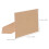 3pcs Self-Adhesive Picture Frame Easel Backs 5 Inch Stand 3
