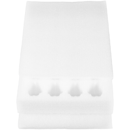 1 Set Foam Egg Cartons Storage Holder for Chicken Duck Eggs White