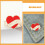 8 Rood Moeder Broche Speld Set Emaille Legering Moederdag 8