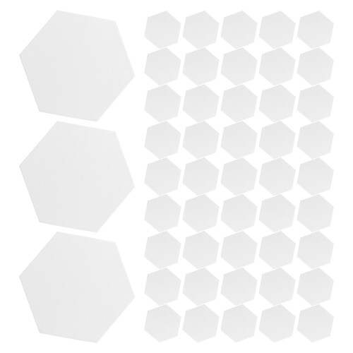 500pcs Hexagon Quilting Paper Piecing Templates for Patchwork Sewing
