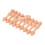 10Pièces Finials Romans Bois Beige Pour Décor Intérieur Rampe 1