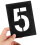 10pcs Plastic Number Stencils 0-9 for Spray Craft 4