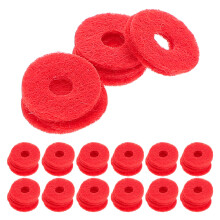 90pcs Piano Felt Washers Keyboard Balance Rail Repair Accessory