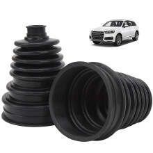 CV Joint Boot, 2Pcs Universal Silicone CV Boot with Clamps, Elastic & Flexible Fit for Cars and Ball Joints