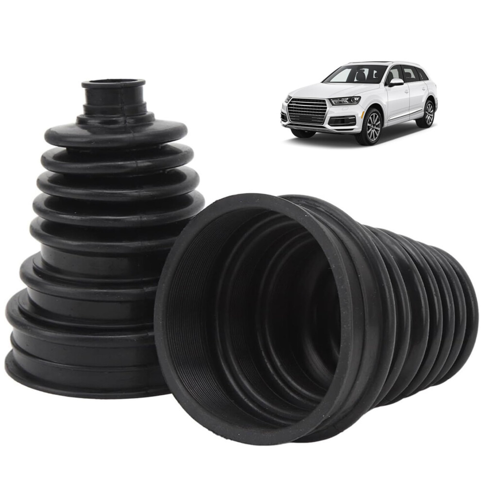 Cv Joint Boot, 2Pcs Universal Silicone Cv Boot With Clamps, Elastic & Flexible Fit For Cars And Ball Joints 6038364174550