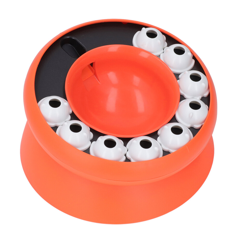 Brain Stimulation Cat Slow Feed Bowl Self Entertainment Orange Color-image-OPC-PKCPSKD-NEW