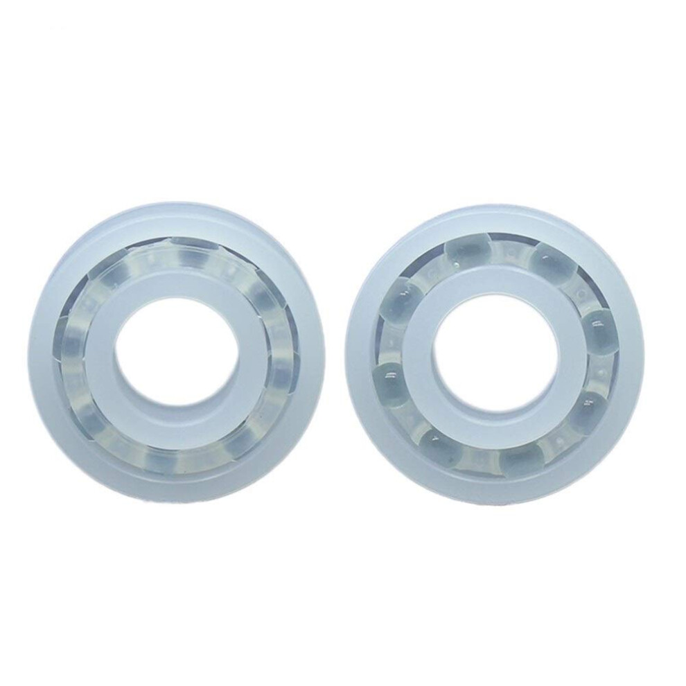 Pp Bearing 6200 6201 6202 6203 6204 Plastic Ball Bearings 10X30x9mm With Glass Balls (2Pcs) For Precision Applications 9084446772555