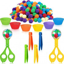 Pom-Pom Busy Activity Toys Interesting Kids Early Educational Toys for Home Travel