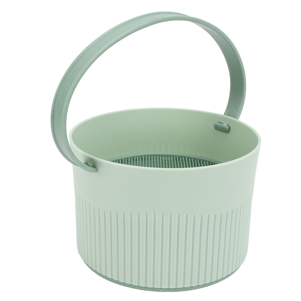 Durable PP and Silicone Makeup Brush Cleaner with Air Dry Design