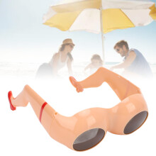 Funny Legs Glasses for Adults, 16x22x7cm Plastic Prank Eyewear