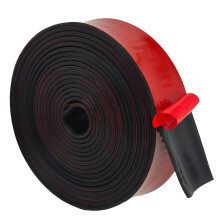 Self Adhesive Neoprene Rubber Strips 25mm x 1.5mm x 3m for DIY Gaskets, Crafts, Flooring Protection and Pads