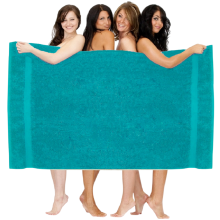 Extra Large Big Super Jumbo Bath Sheets Towels 150x200 cm Luxury XXXL Bath Sheet (Teal)