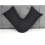 (Black) V Pillowcases Covers Polycotton Back Neck Maternity Support V Cushion Cases Only 1