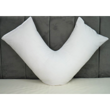 (Polycotton V Pillowcase (White)) V Pillowcases Covers Polycotton Back Neck Maternity Support V Cushion Cases Only