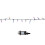 Premier 37.5m 1500 LED TreeBrights Christmas String Lights with Timer in Rainbow on Clear Cable 6
