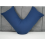 (Navy Blue) V Pillowcases Covers Polycotton Back Neck Maternity Support V Cushion Cases Only 1