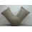 (Silver) V Pillowcases Covers Polycotton Back Neck Maternity Support V Cushion Cases Only 1