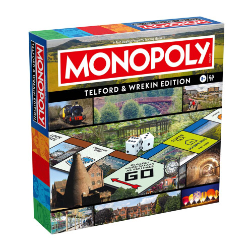 Monopoly Telford and Wrekin Monopoly Board Game