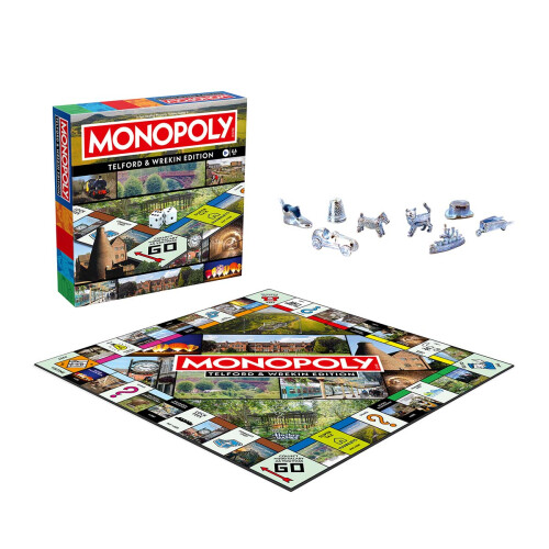 Monopoly Telford and Wrekin Monopoly Board Game 2
