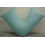 (Duck Egg) V Pillowcases Covers Polycotton Back Neck Maternity Support V Cushion Cases Only 1